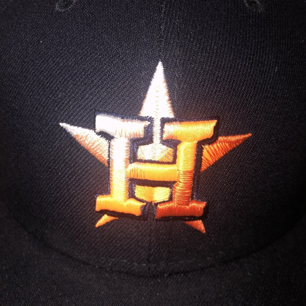 New Era Houston Astros 9Fifty SnapBack Hat MLB Baseball Flat Bill - Picture 2 of 9